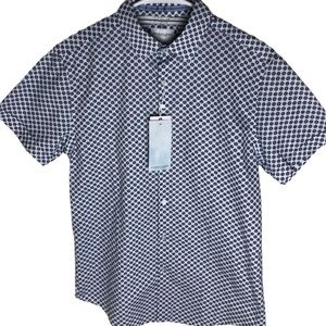 Denim & Flower Floral Cotton Button Up Shirt Men’s Size S
